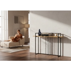 KONSOLA Z DREWNA LITEGO DĄB OLCHA JESION SKD-367